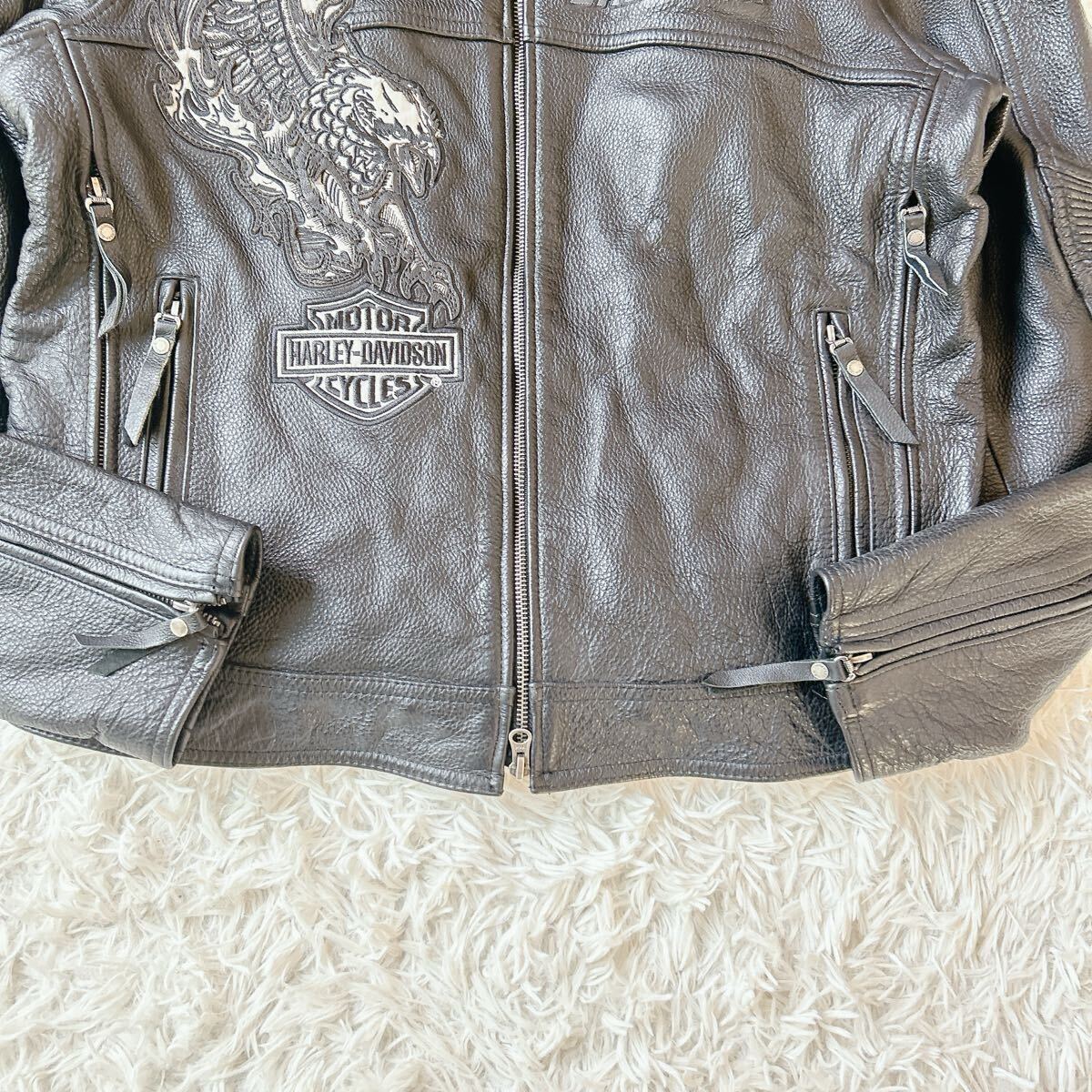 美品【化け物デザイン】XL相当 HARLEY-DAVIDSON ハーレー 美品【化け物デザイン】XL相当 HARLEY-DAVIDSON ハーレー
