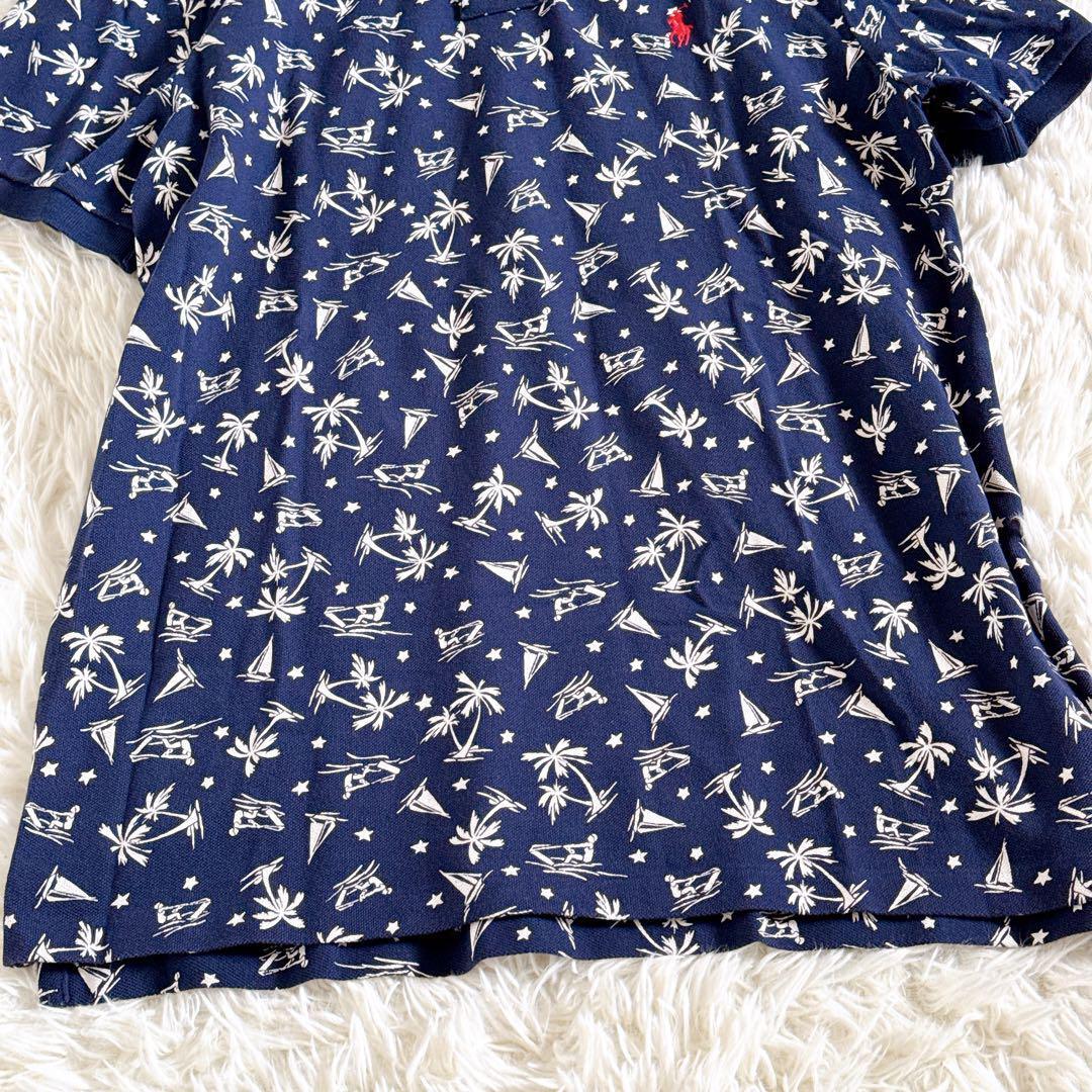 美品 POLO RALPH LAUREN ポロラルフローレン アロハ柄ポロシャツ 美品 POLO RALPH LAUREN ポロラルフローレン アロハ柄ポロシャツ