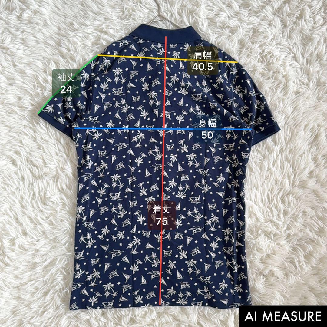 美品 POLO RALPH LAUREN ポロラルフローレン アロハ柄ポロシャツ 美品 POLO RALPH LAUREN ポロラルフローレン アロハ柄ポロシャツ