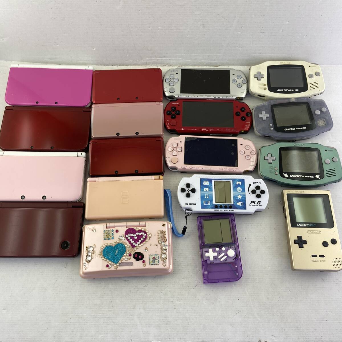 通販 送料無料 【1円~】 03w15319 ジャンク new まとめ 携帯ゲームハード PSP3000シリーズ