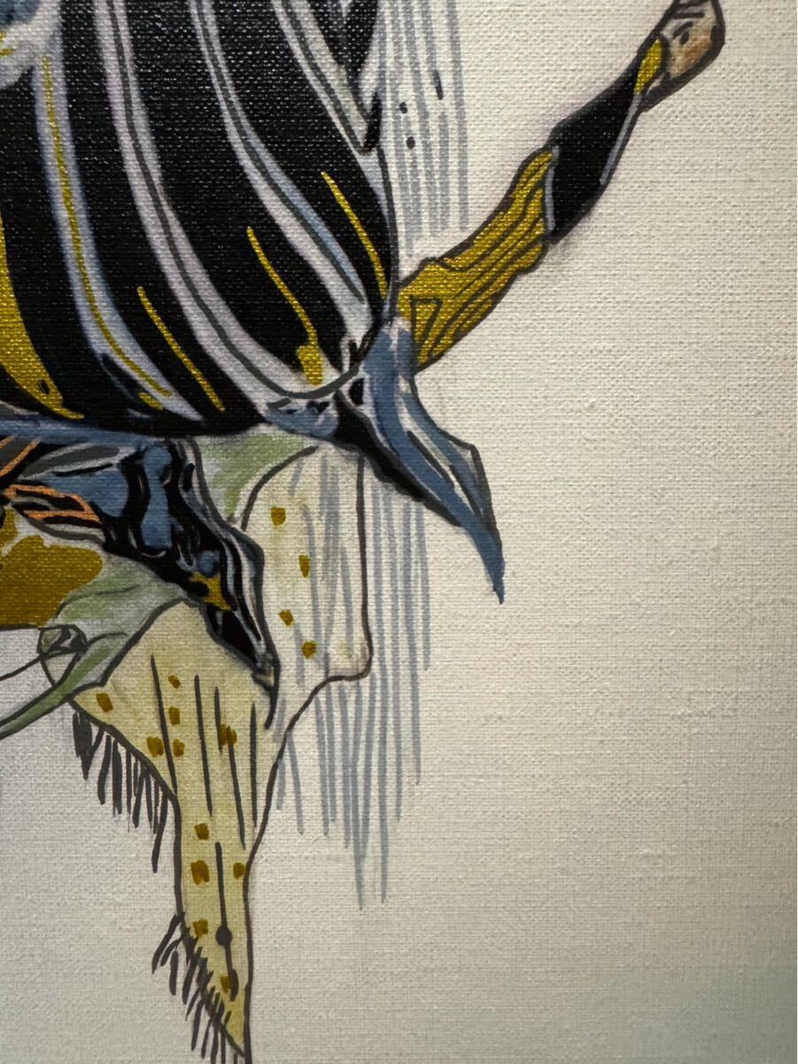 模写】/作者不詳/戦士画/F10号/絵画/額縁/油彩画/肉筆/手書き