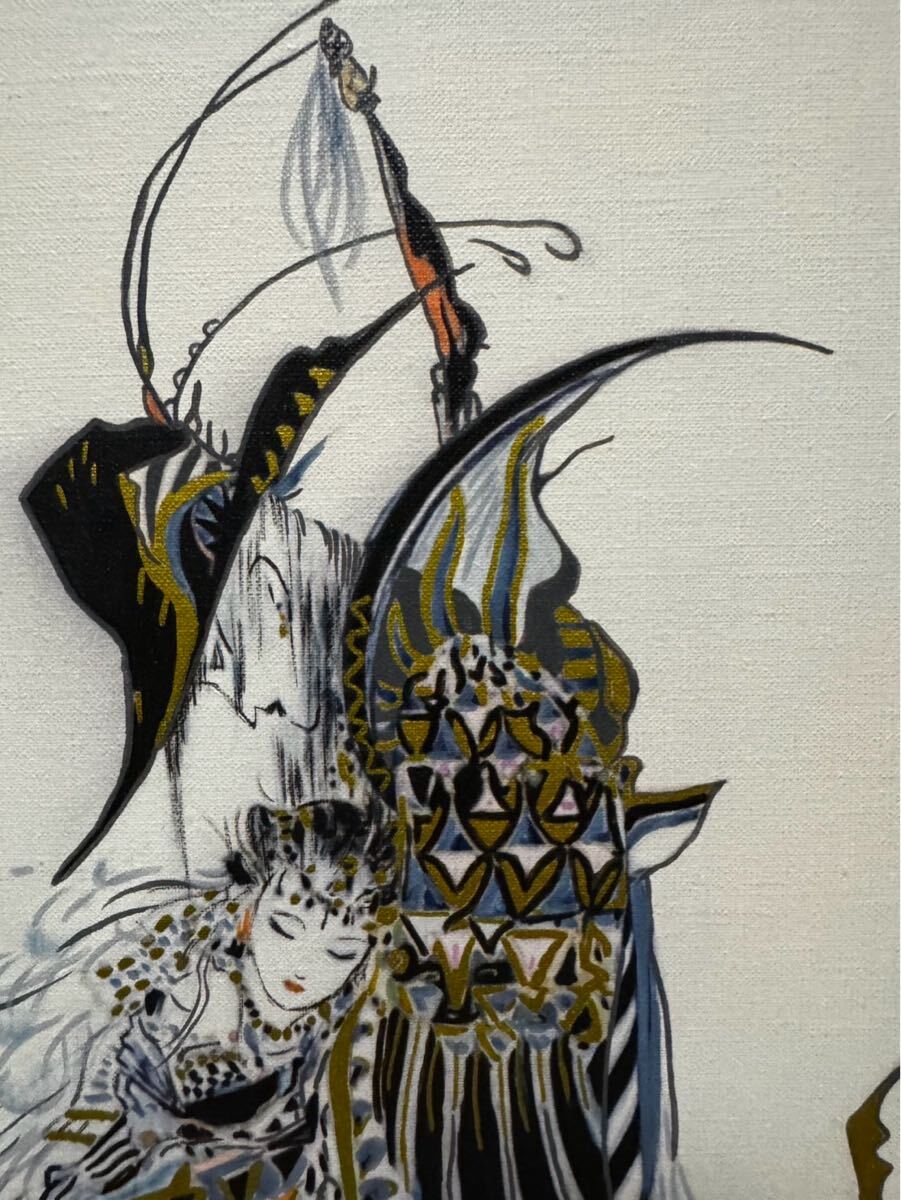 模写】/作者不詳/戦士画/F10号/絵画/額縁/油彩画/肉筆/手書き