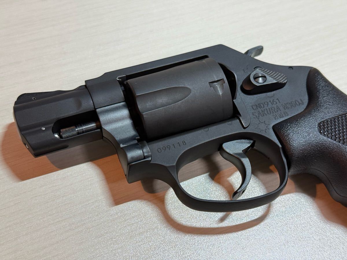 タナカ S&W M360J SAKURA HW 海上保安庁 モデルガン 火薬+予備 タナカ S&W M360J SAKURA HW 海上保安庁 モデルガン 火薬+予備