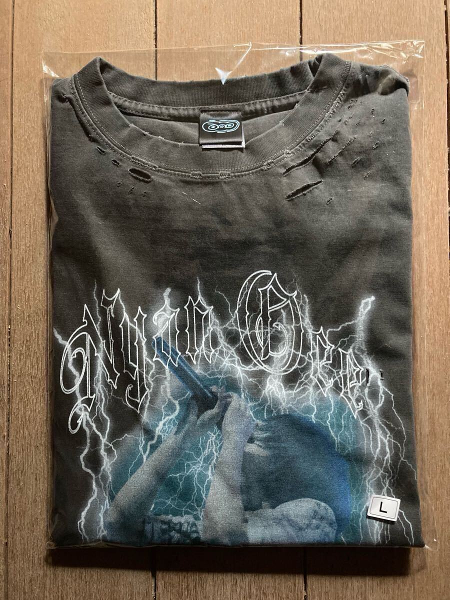 XLサイズ ano あのちゃん SCREAME DAMAGE Tシャツ グレー Lサイズ ano あのちゃん SCREAME DAMAGE Tシャツ グレー