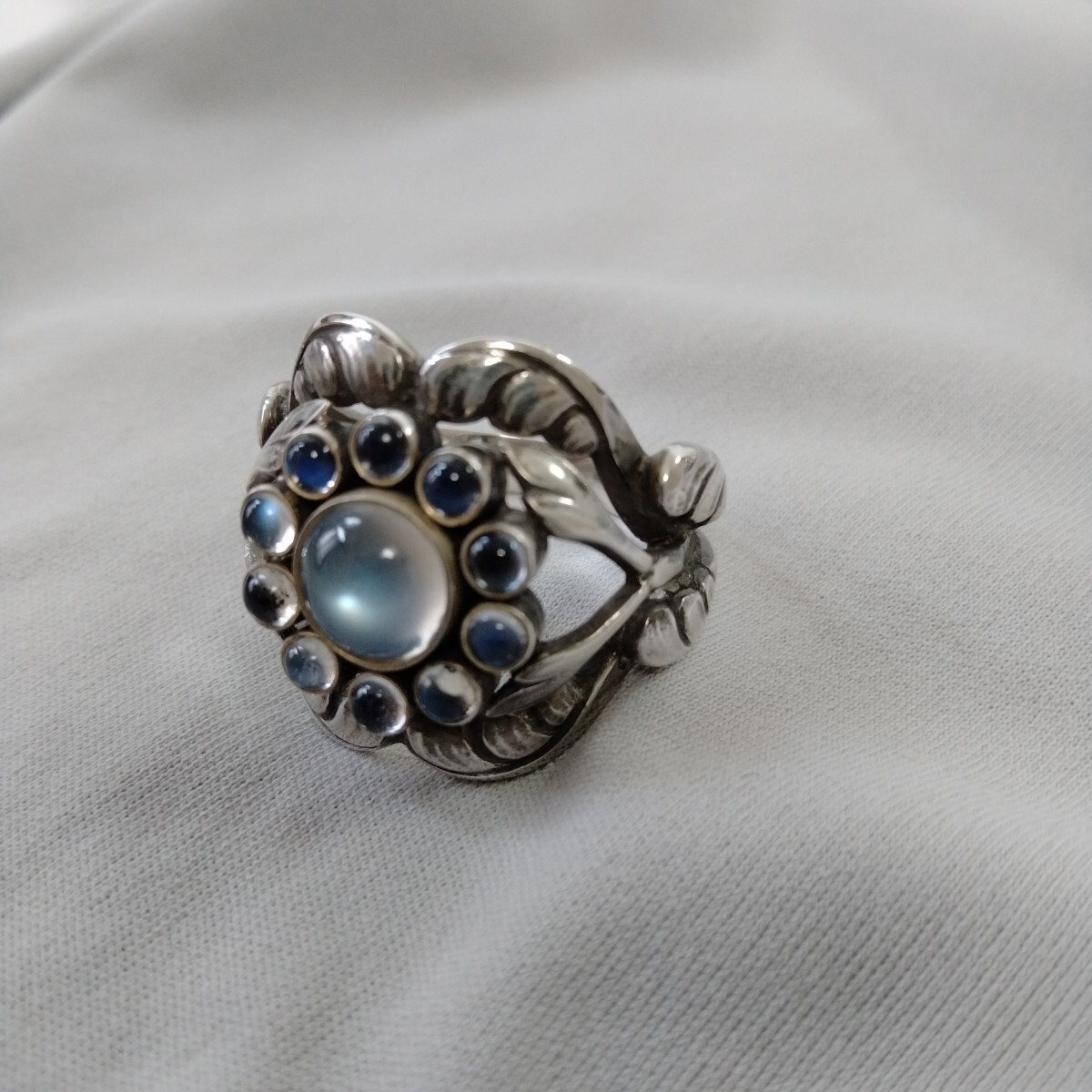 1円 1円 良品 Georg Jensen ジョージジェンセン 10 ☆ 14号 1円 1円 良品 Georg Jensen ジョージジェンセン 10 ☆ 14号