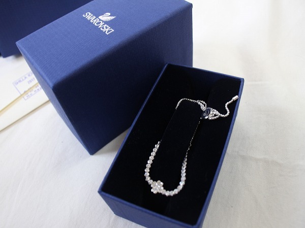 1円 未使用に近い スワロフスキー SWAROVSKI ☆ ブレスレット 1円 未使用に近い スワロフスキー SWAROVSKI ☆ ブレスレット