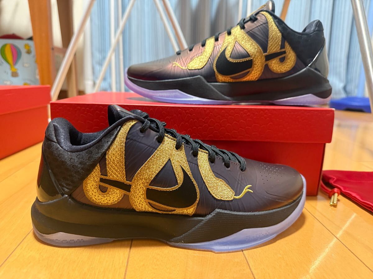 送料無料 新品未使用 Nike Kobe 5 Protro Year of the Mamba 送料無料 新品未使用 Nike Kobe 5 Protro Year of the Mamba