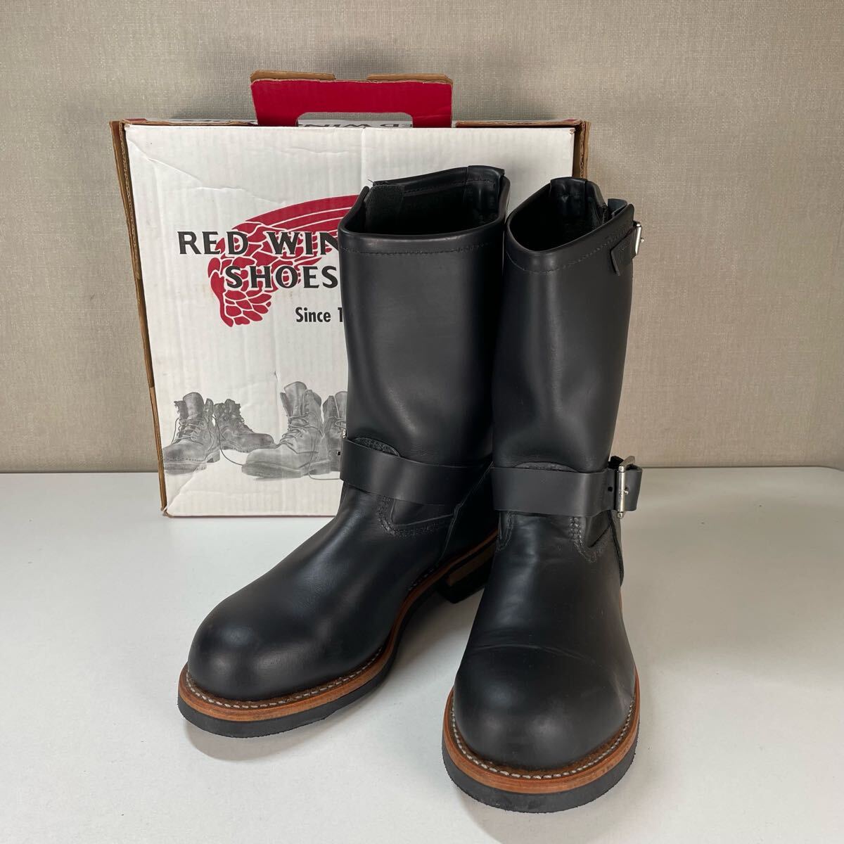 1円 美品 REDWING レッドウィング エンジニアブーツ レザー 1円 美品 REDWING レッドウィング エンジニアブーツ レザー