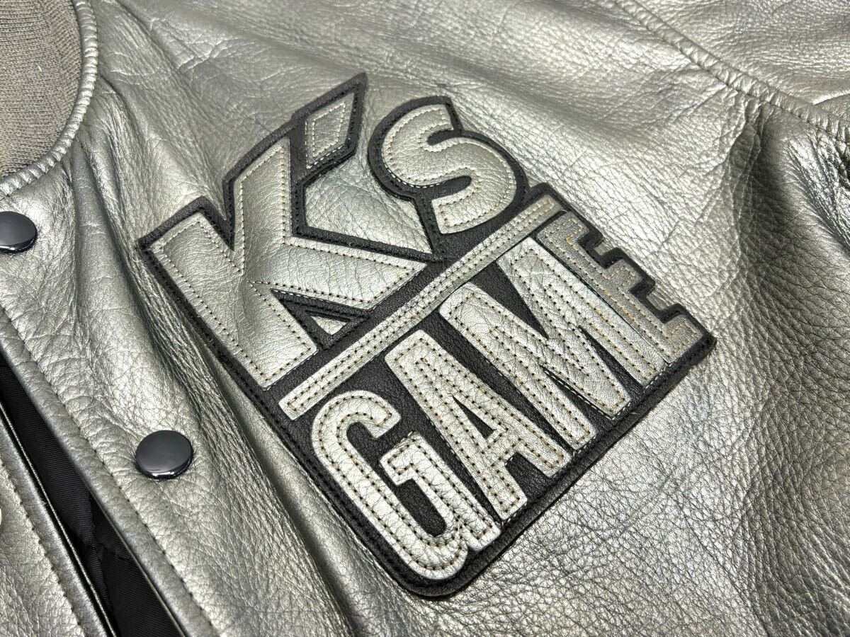 K's GAME レザージャケット K's GARAGE TEAM Iwaki 岩城滉一 本 K's GAME レザージャケット K's GARAGE TEAM Iwaki 岩城滉一 本