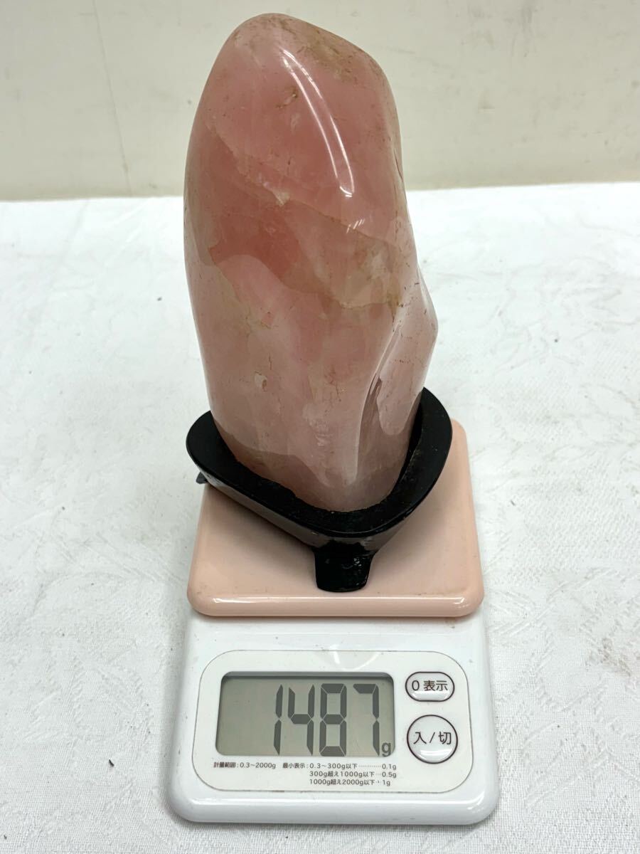 1円〜 ローズクォーツ 紅水晶 総重量約7kg ピンク水晶 鑑賞石 1円〜 ローズクォーツ 紅水晶 総重量約7kg ピンク水晶 鑑賞石