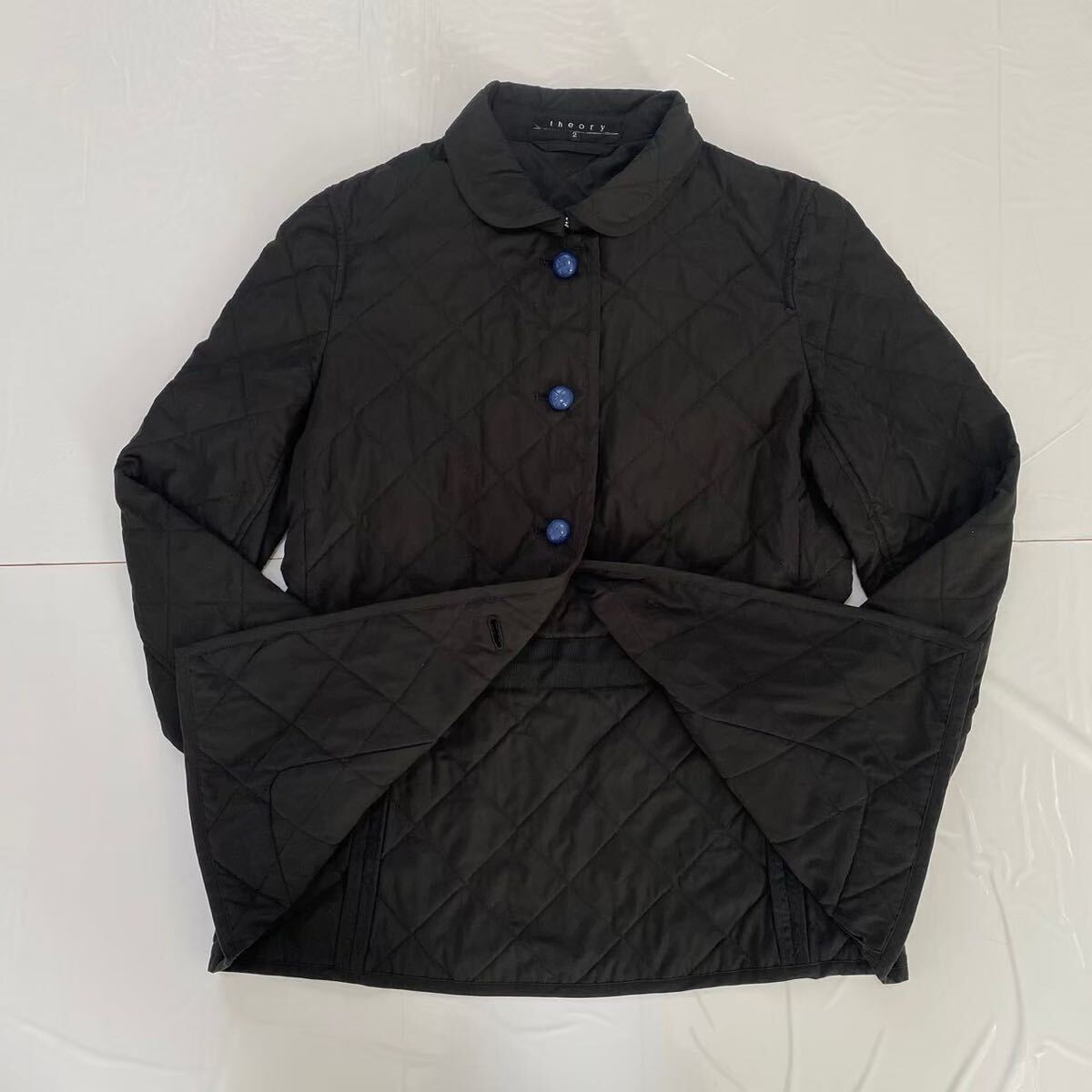 theory セオリー 美品 襟付き ブルゾン ジャンパー 2サイズ theory セオリー 美品 襟付き ブルゾン ジャンパー 2サイズ