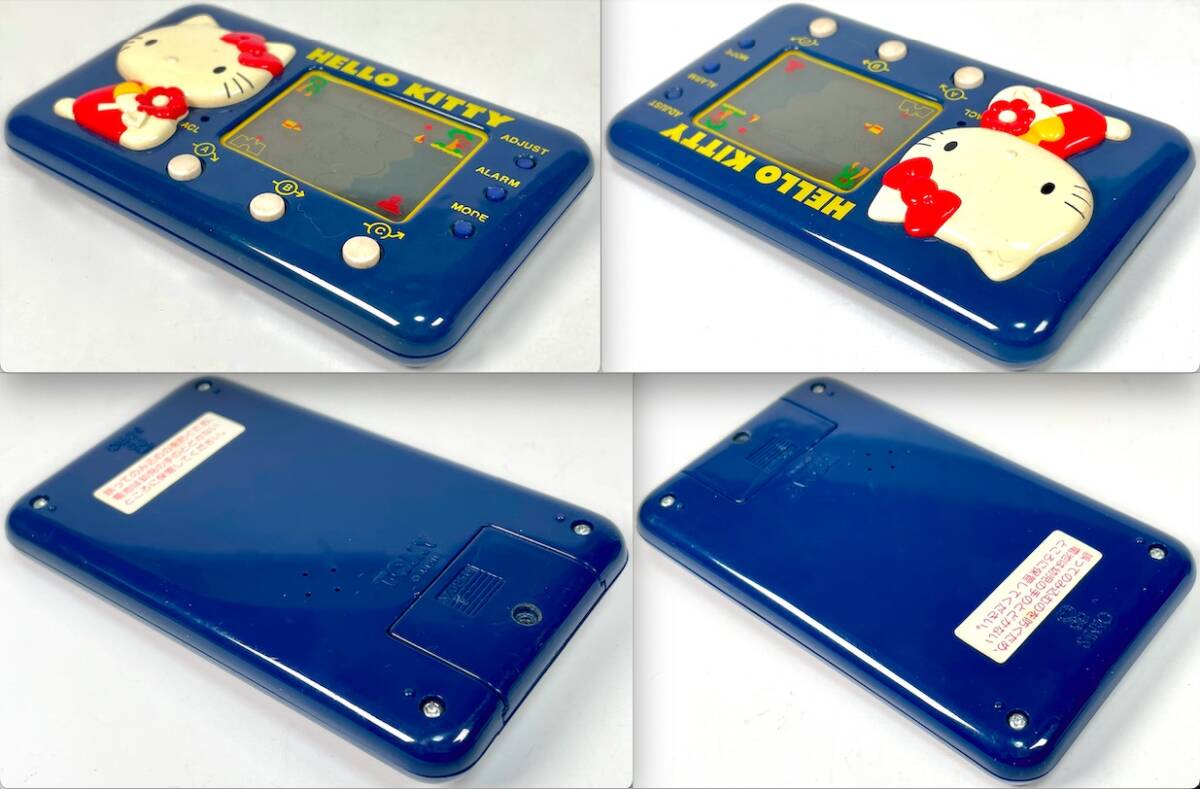 TOMY Hello Kitty [si- боковой Hori te-] жидкокристаллический игра ( Tommy /HELLO KITTY/SEASIDE HOLIDAY/LCD GAME/ вместе с ящиком / Showa Retro /JUNK)