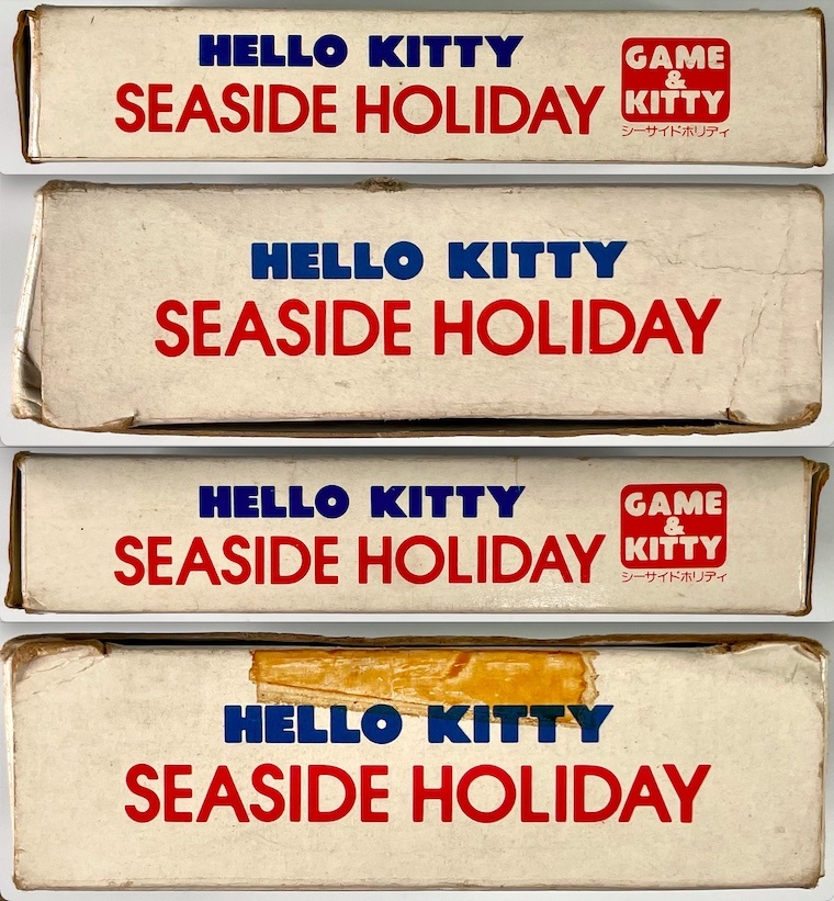 TOMY Hello Kitty [si- боковой Hori te-] жидкокристаллический игра ( Tommy /HELLO KITTY/SEASIDE HOLIDAY/LCD GAME/ вместе с ящиком / Showa Retro /JUNK)