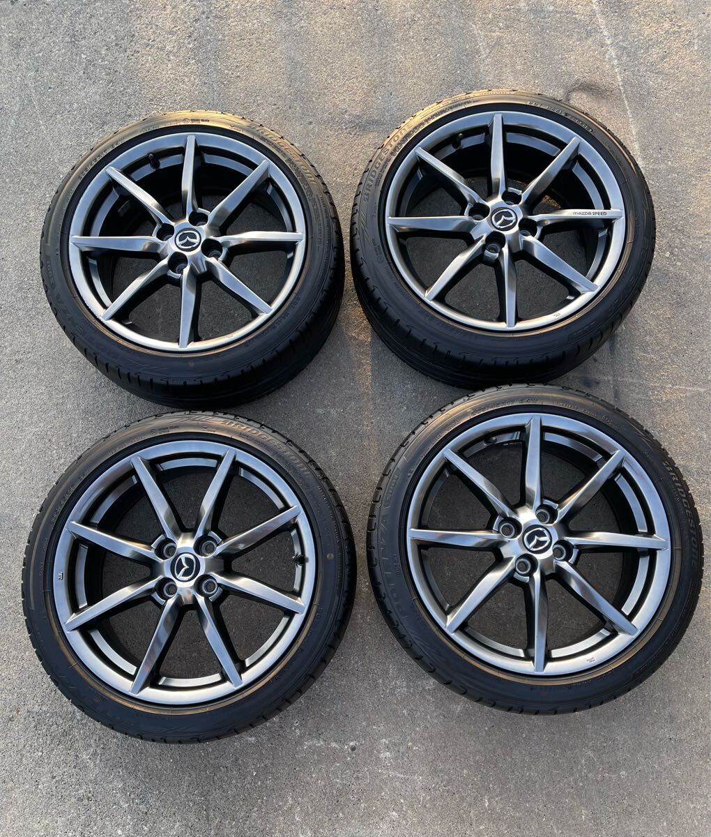 ND5マツダロードスターRF RS 17インチ 7.0J+45 4 穴 PCD100 205 ND5マツダロードスターRF RS 17インチ 7.0J+45 4 穴 PCD100 205