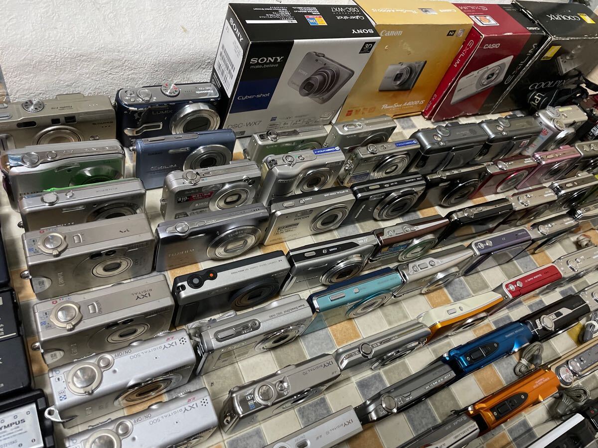 デジタルカメラ 100台 まとめ SONY Canon OLYMPUS CASIO Nikon デジタルカメラ 100台 まとめ SONY Canon OLYMPUS CASIO Nikon