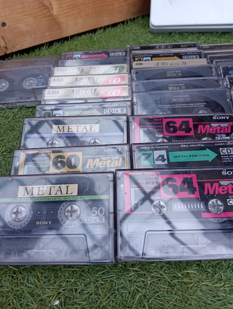まとめて 大量 maxell METAL SONY メタルテープ AXIA ハイ まとめて 大量 maxell METAL SONY メタルテープ AXIA ハイ