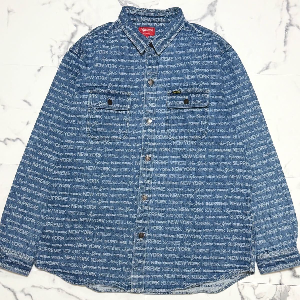 ほぼ未使用! 希少 XL サイズ SUPREME シュプリーム デニム ほぼ未使用! 希少 XL サイズ SUPREME シュプリーム デニム