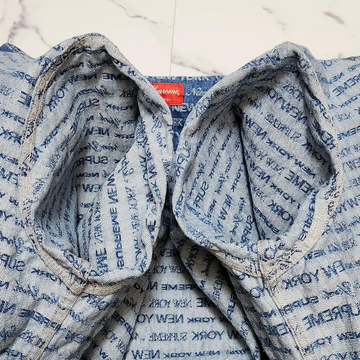 ほぼ未使用! 希少 XL サイズ SUPREME シュプリーム デニム ほぼ未使用! 希少 XL サイズ SUPREME シュプリーム デニム