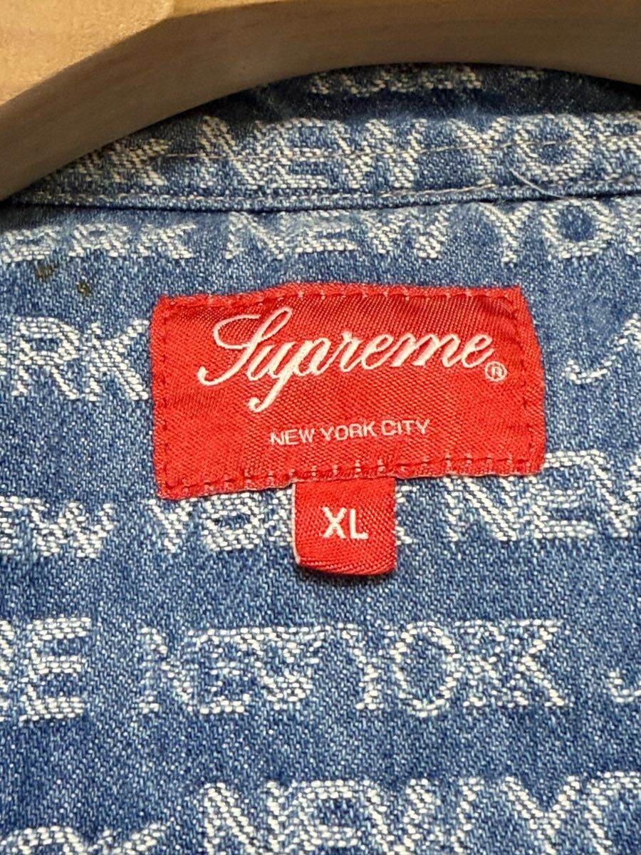 ほぼ未使用! 希少 XL サイズ SUPREME シュプリーム デニム ほぼ未使用! 希少 XL サイズ SUPREME シュプリーム デニム