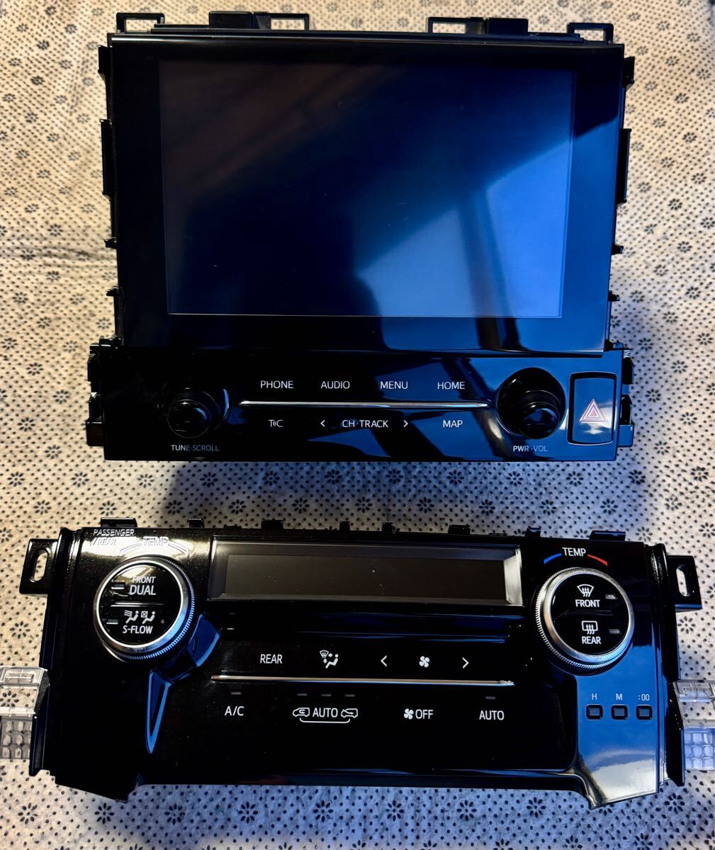30系アルファード ヴェルファイア 本物プレミアムサウンドナビ カーナビ ACパネル付き AYH30/AGH30/GGH30