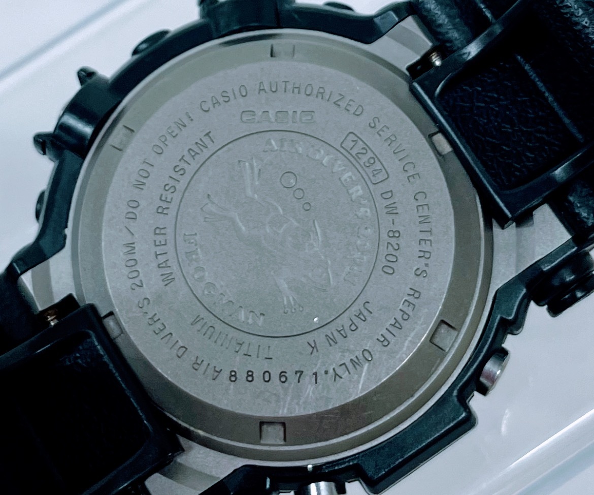 美品 CASIO G-SHOCK FROGMAN DW-8200 JAPAN カシオ Gショック 美品 CASIO G-SHOCK FROGMAN DW-8200 JAPAN カシオ Gショック