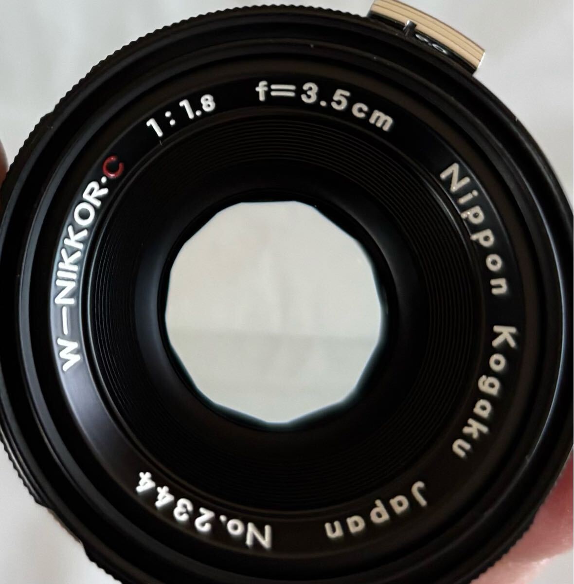 Nikon SP Limited Edition W-NIKKOR・C 3.5cm F1.8 ケース、外箱 Nikon SP Limited Edition W-NIKKOR・C 3.5cm F1.8 ケース、外箱