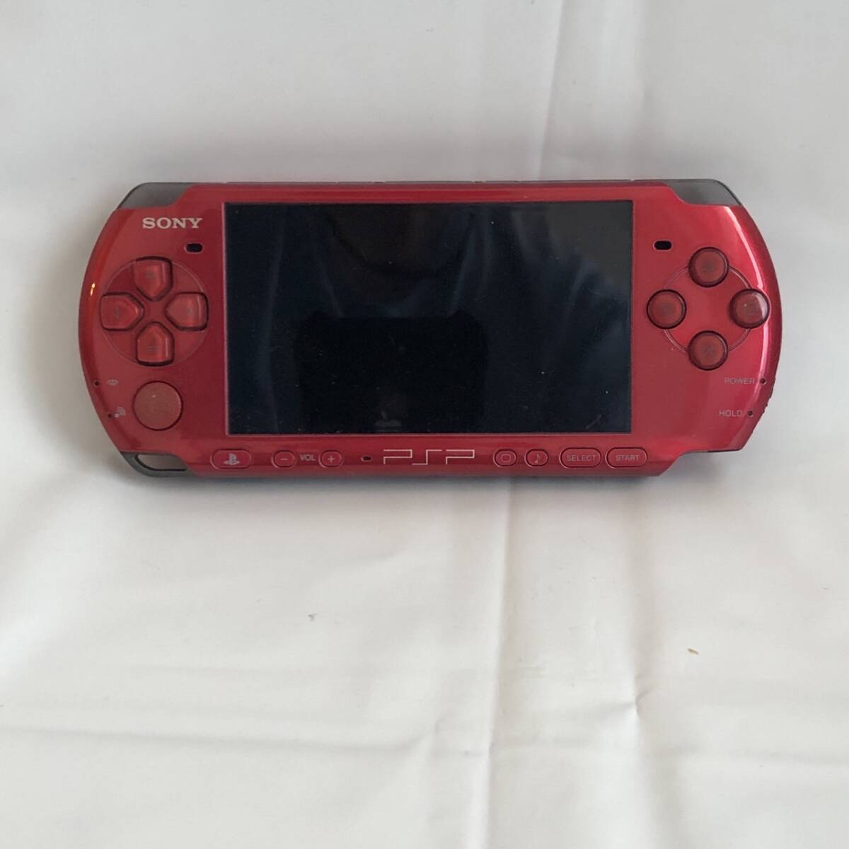 ジャンク品】 1円~ ソニー PSP 3000 本体 ラディアントレッド ジャンク品】 1円~ ソニー PSP 3000 本体 ラディアントレッド