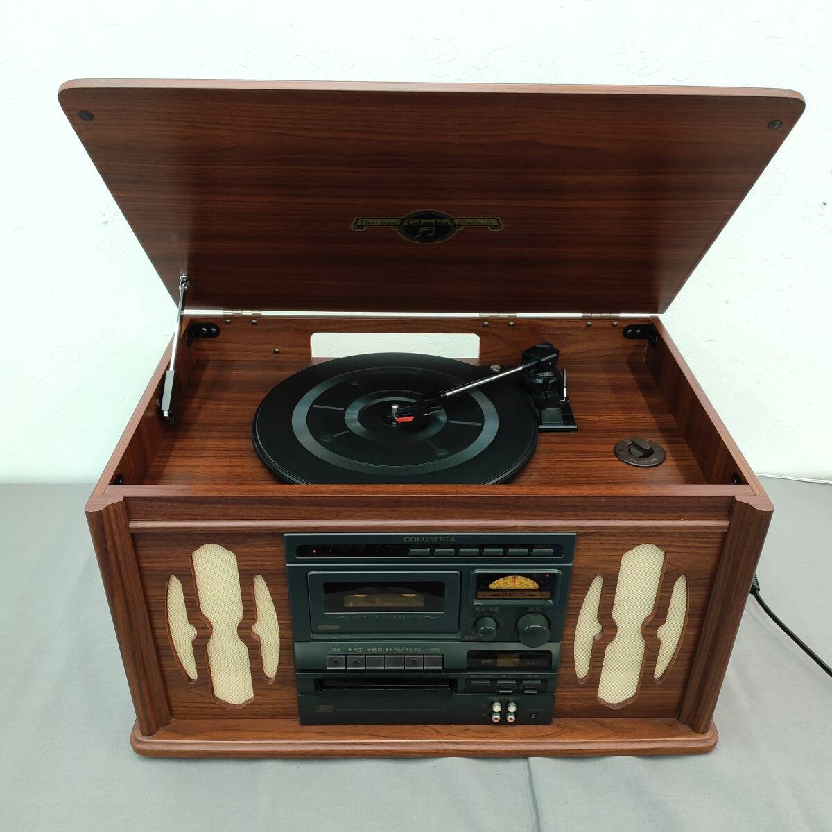 070410 288461 COLUMBIA コロンビア GP-38 レコードプレーヤー 070410 288461 COLUMBIA コロンビア GP-38 レコードプレーヤー