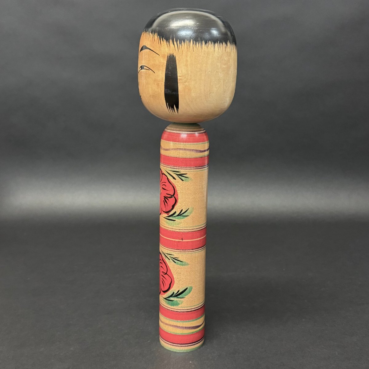 [ традиция kokeshi 0954] Sato документ . Yamagata префектура локти . серия высота :32.5./. земля игрушка 