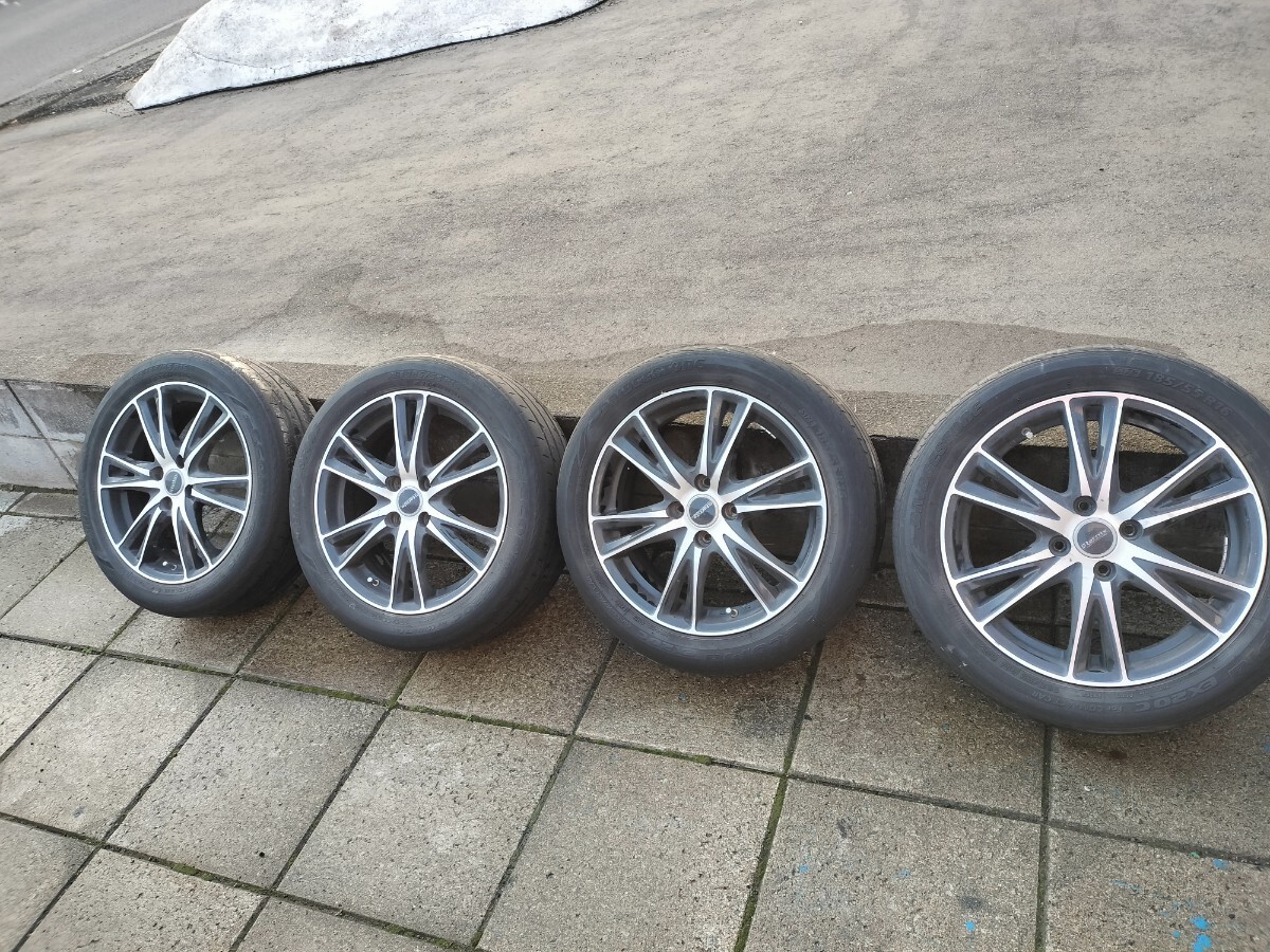 HONDA 純正 185/55/16 フィット ホイールタイヤ 4本 セット 札幌 引き取り歓迎