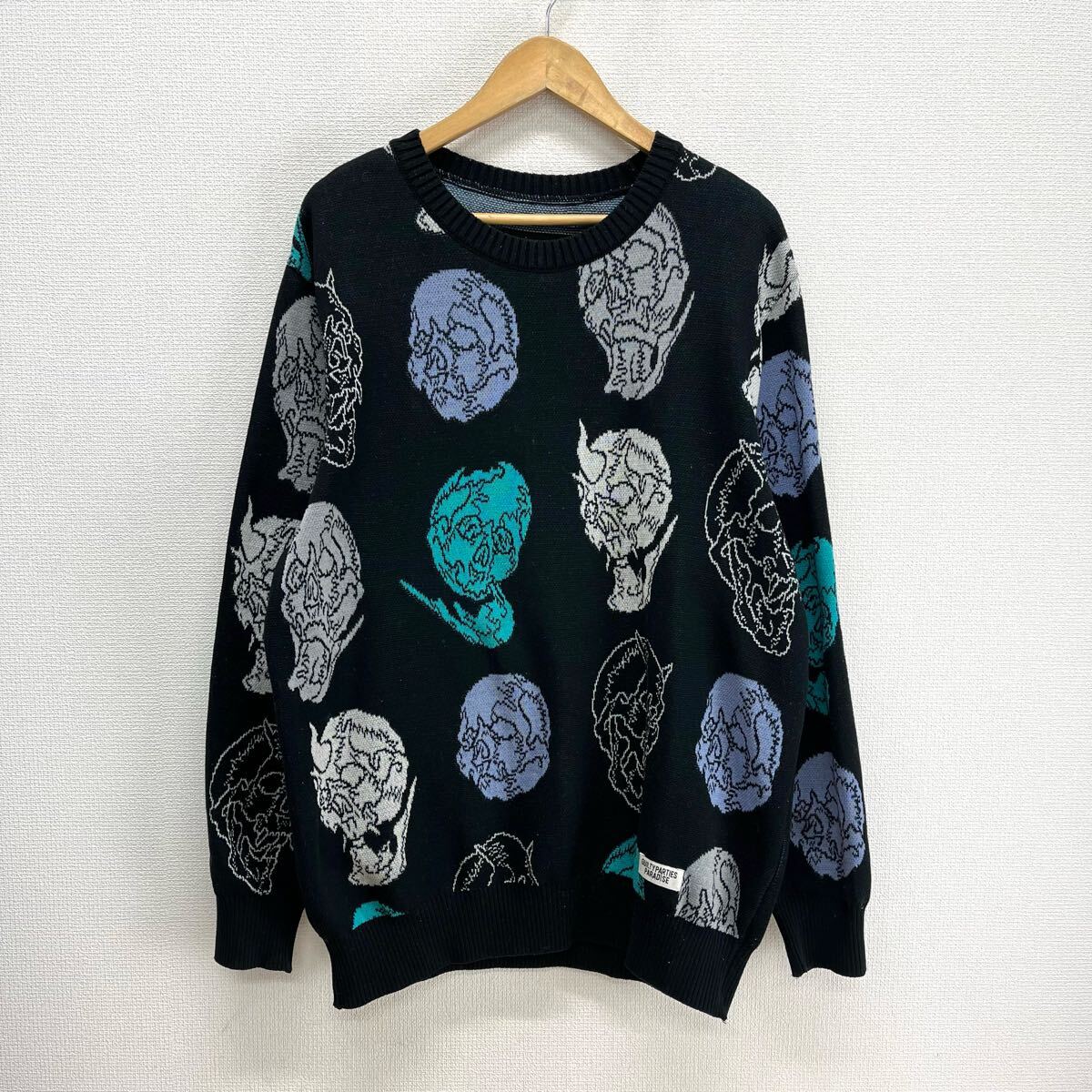 WACKOMARIA ワコマリア 56TS-WM-KN02 24FW 56 TATTOO STUDIO WACKOMARIA ワコマリア 56TS-WM-KN02 24FW 56 TATTOO STUDIO