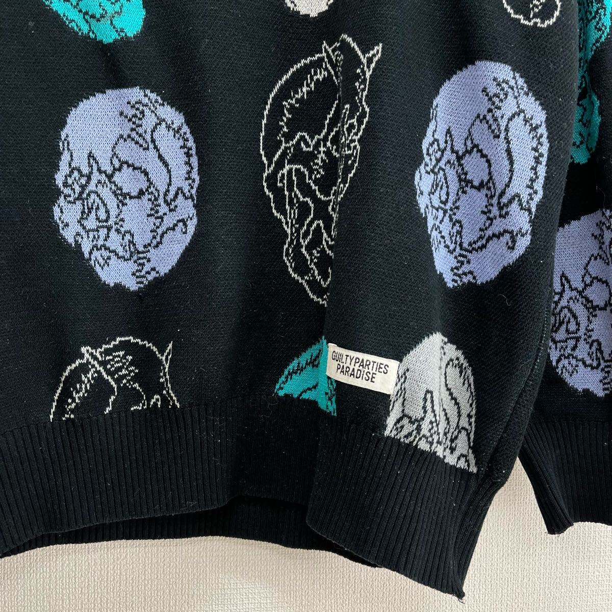 WACKOMARIA ワコマリア 56TS-WM-KN02 24FW 56 TATTOO STUDIO WACKOMARIA ワコマリア 56TS-WM-KN02 24FW 56 TATTOO STUDIO