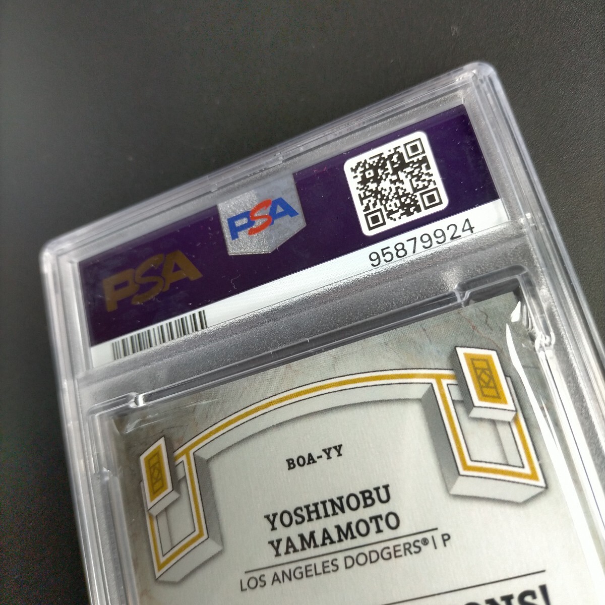 山本由伸【25枚限定 13/25 PSA GEM MT 10】2024 Topps Tier One 山本由伸【25枚限定 13/25 PSA GEM MT 10】2024 Topps Tier One