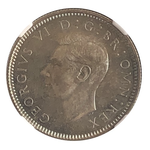 ☆1円スタート!! 1937 イギリス 6ペンス プルーフ銀貨 ☆1円スタート!! 1937 イギリス 6ペンス プルーフ銀貨