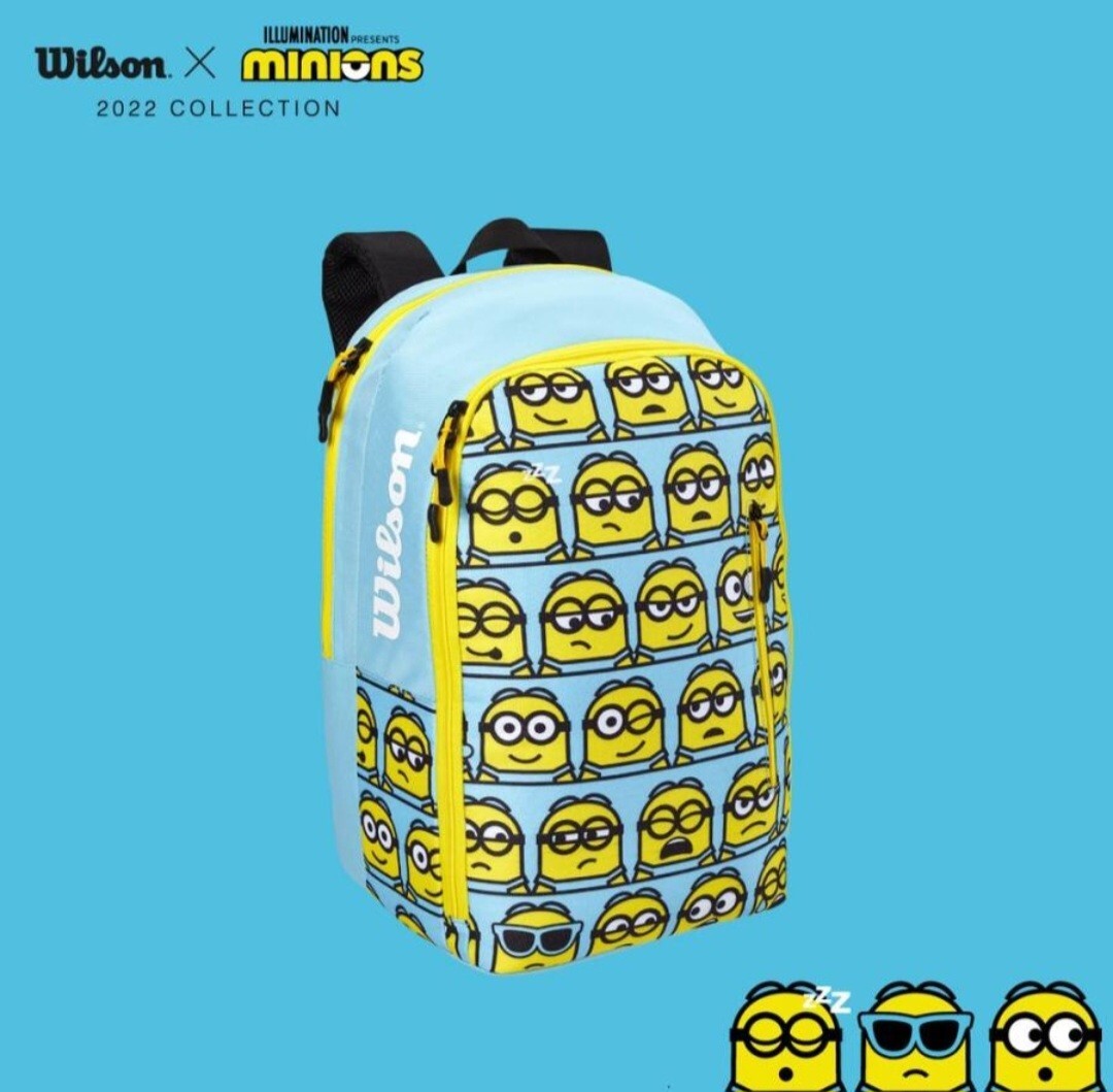 ウイルソン Wilson テニスバッグ ミニオンズ チーム バックパック 2.0 TEAM WR8020401001　新品　未使用　送料無料
