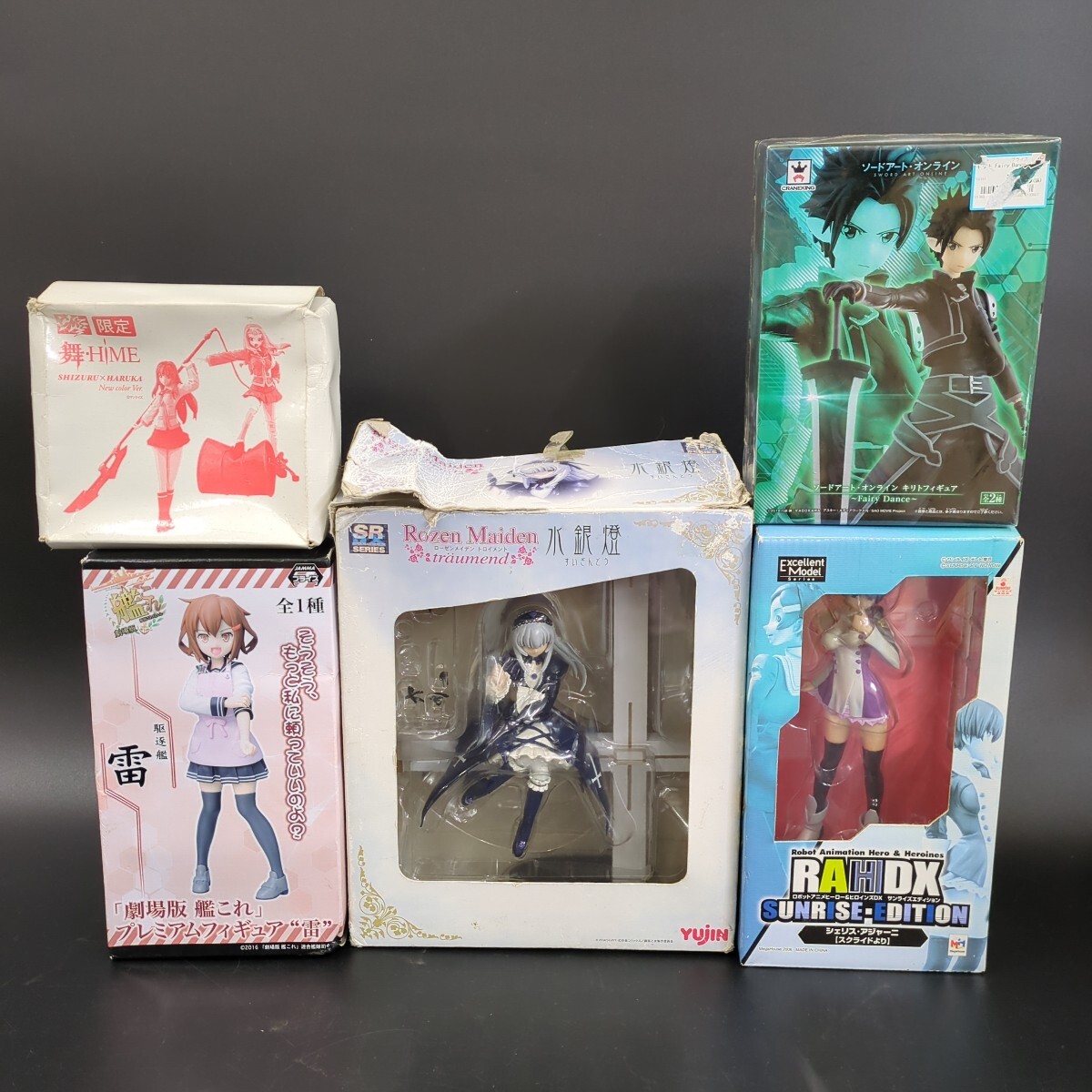 B452-4】 フィギュア まとめ売り 5点セット 舞・HIME 限定 B452-4】 フィギュア まとめ売り 5点セット 舞・HIME 限定