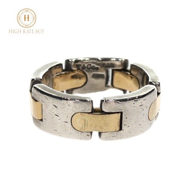 1円スタート TIFFANY&Co. ティファニー Hリンク K18 750 SV925 1円スタート TIFFANY&Co. ティファニー Hリンク K18 750 SV925