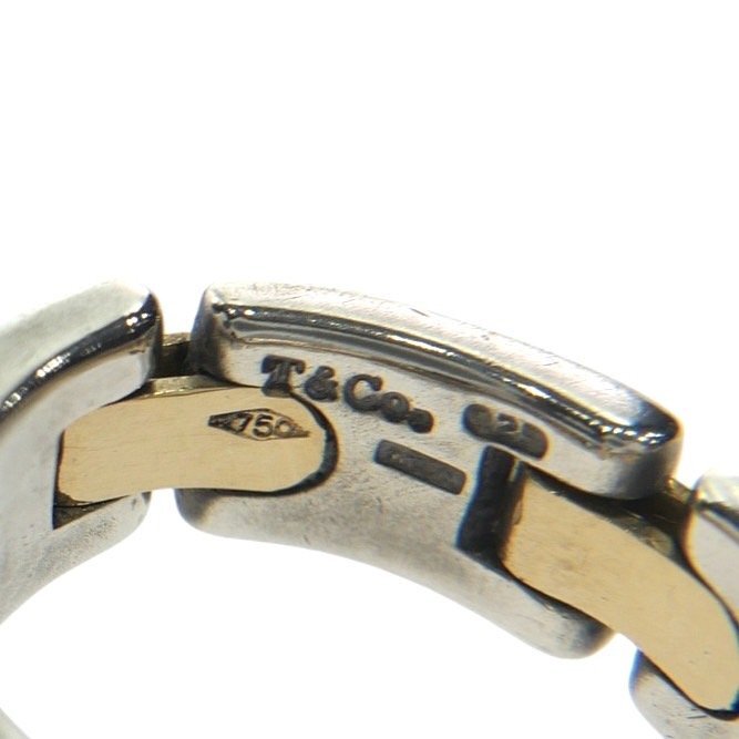 1円スタート TIFFANY&Co. ティファニー Hリンク K18 750 SV925 1円スタート TIFFANY&Co. ティファニー Hリンク K18 750 SV925