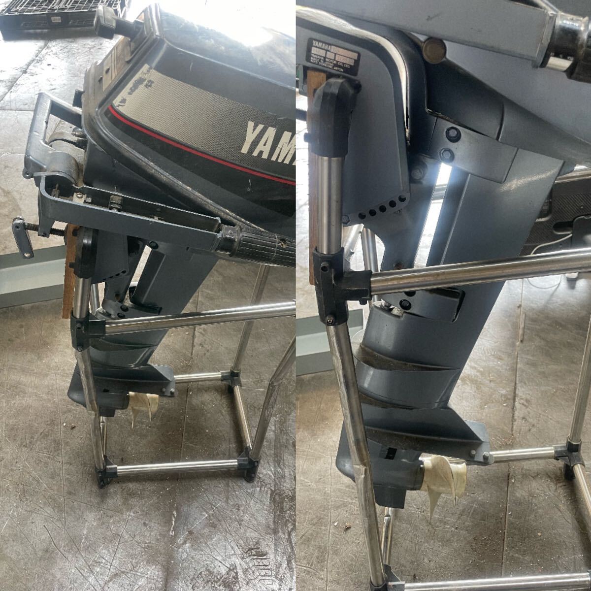 YAMAHA 6CM 6H6-L ヤマハ モーター 船 エンジン 船外機 作動 YAMAHA 6CM 6H6-L ヤマハ モーター 船 エンジン 船外機 作動