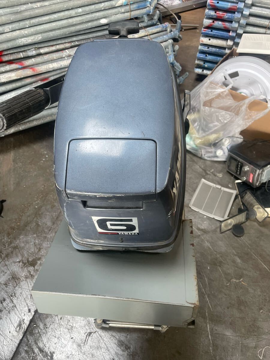 YAMAHA 6CM 6H6-L ヤマハ モーター 船 エンジン 船外機 作動 YAMAHA 6CM 6H6-L ヤマハ モーター 船 エンジン 船外機 作動