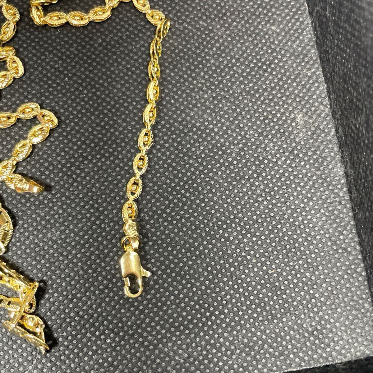 2点セット 750 Italy 刻印 ゴールド アクセサリー リンク 2点セット 750 Italy 刻印 ゴールド アクセサリー リンク