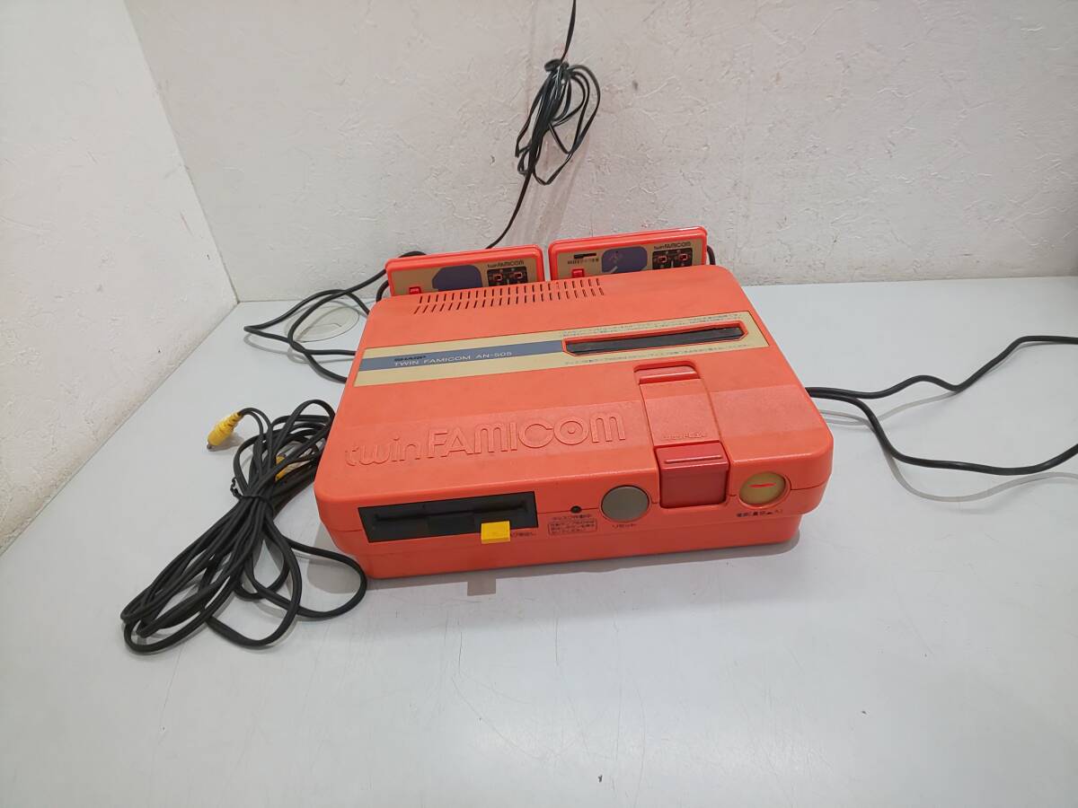 66334☆ツインファミコン TWIN FAMICON sharp an-505 ゲーム機 66334☆ツインファミコン TWIN FAMICON sharp an-505 ゲーム機