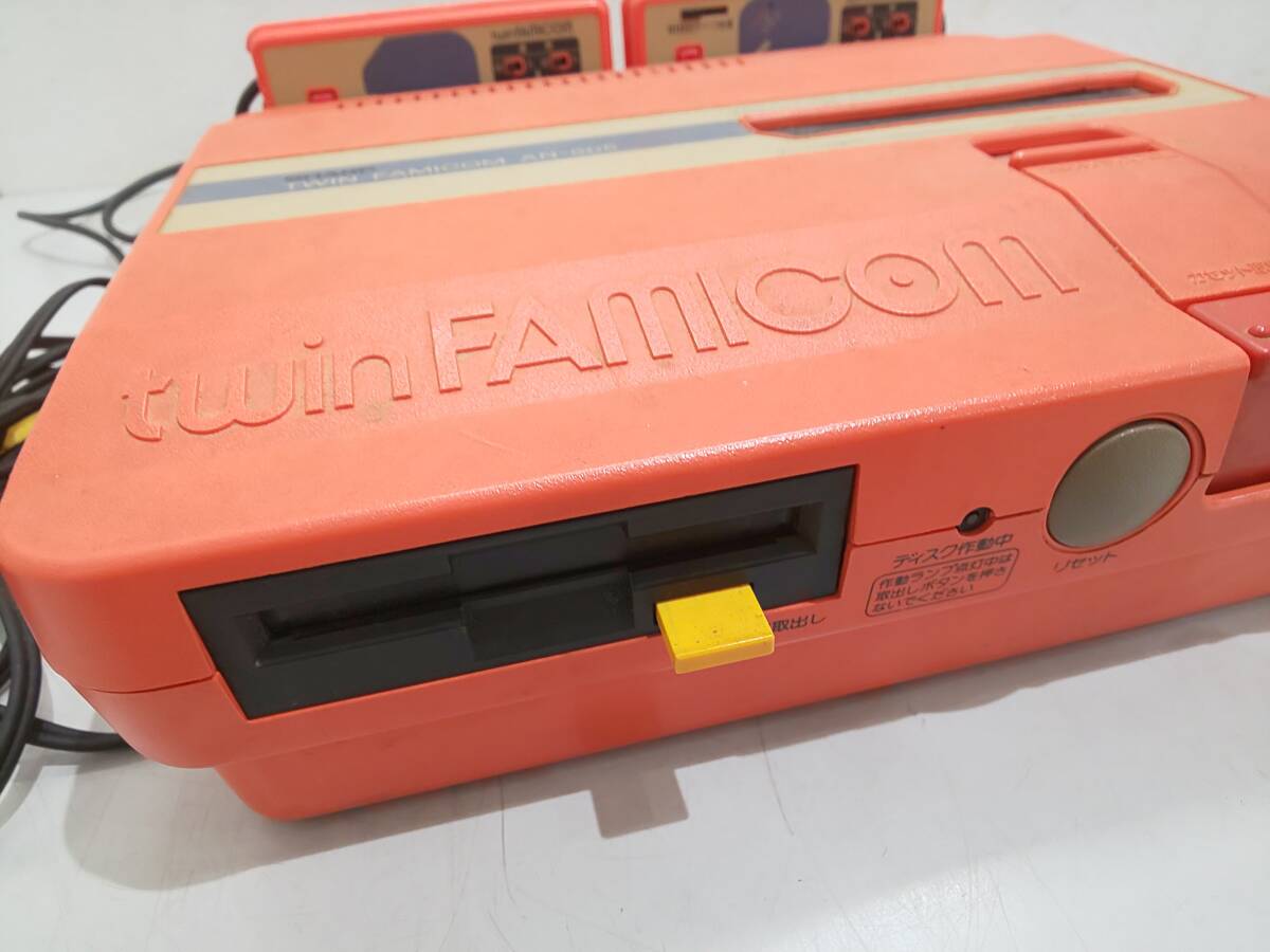 66334☆ツインファミコン TWIN FAMICON sharp an-505 ゲーム機