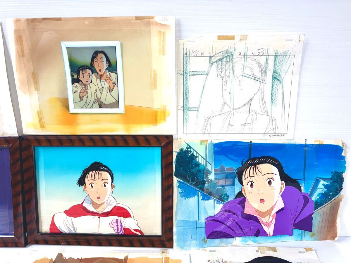☆【希少】YAWARA! アニメ セル画 背景付き 動画あり セット ☆【希少】YAWARA! アニメ セル画 背景付き 動画あり セット