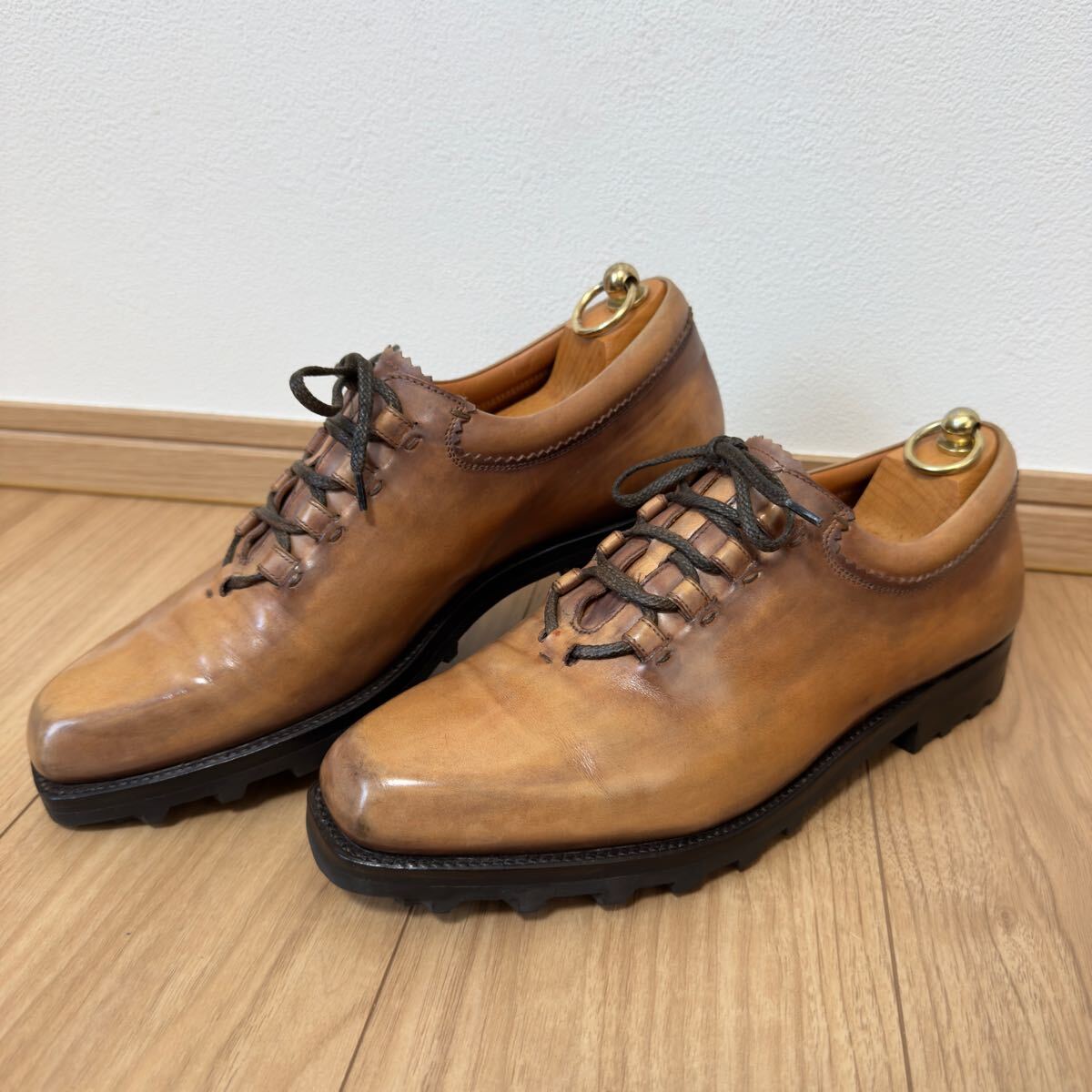 Berluti Ultima Patina Leather Sneakers 9.5 Goodyear Brown Berluti Ultima Patina Leather Sneakers 9.5 Goodyear Brown