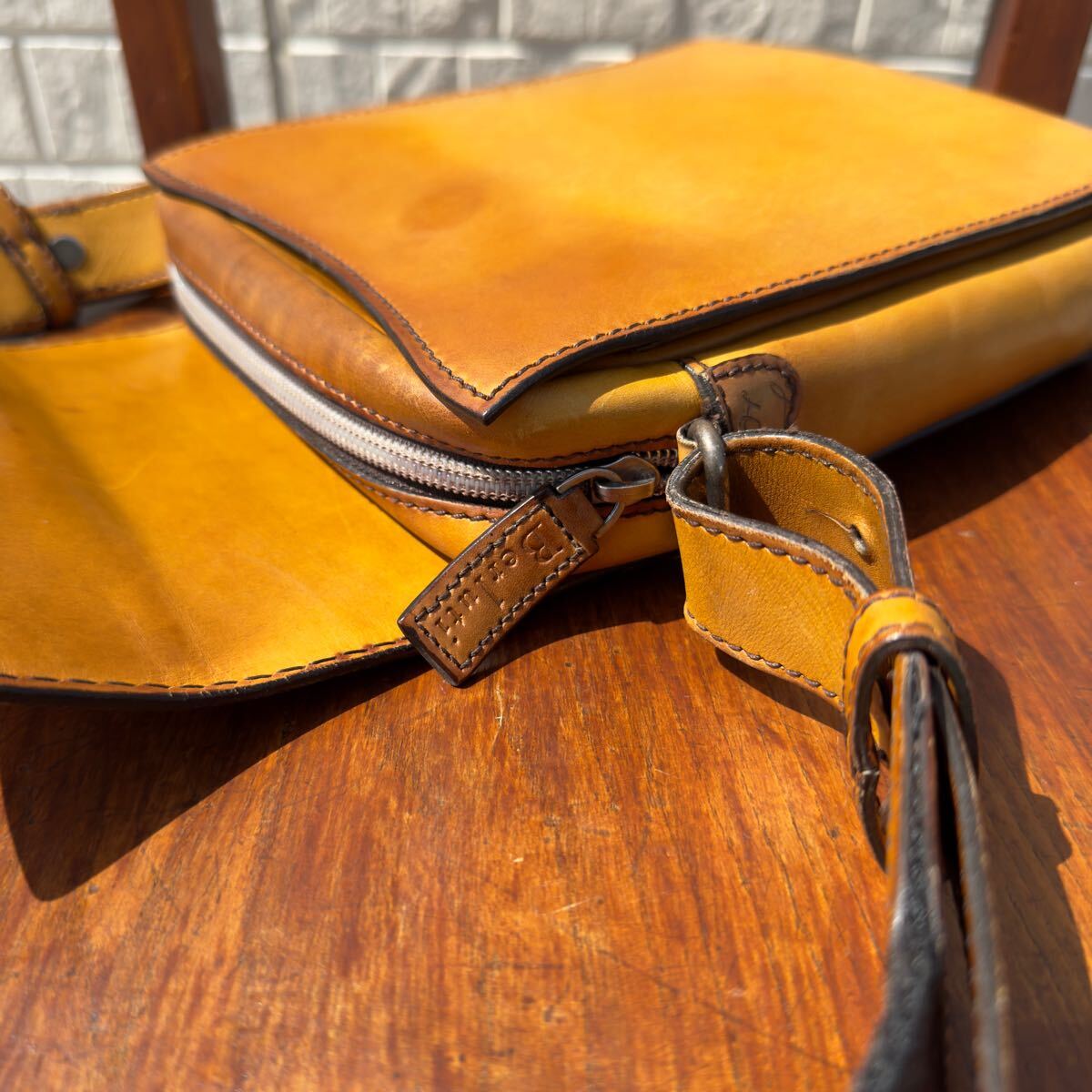 最初期 45万円 ベルルッティ マダムオルガ期 ラプティサコッシュ 最初期 45万円 ベルルッティ マダムオルガ期 ラプティサコッシュ