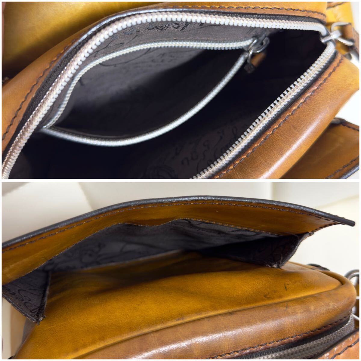 最初期 45万円 ベルルッティ マダムオルガ期 ラプティサコッシュ 最初期 45万円 ベルルッティ マダムオルガ期 ラプティサコッシュ
