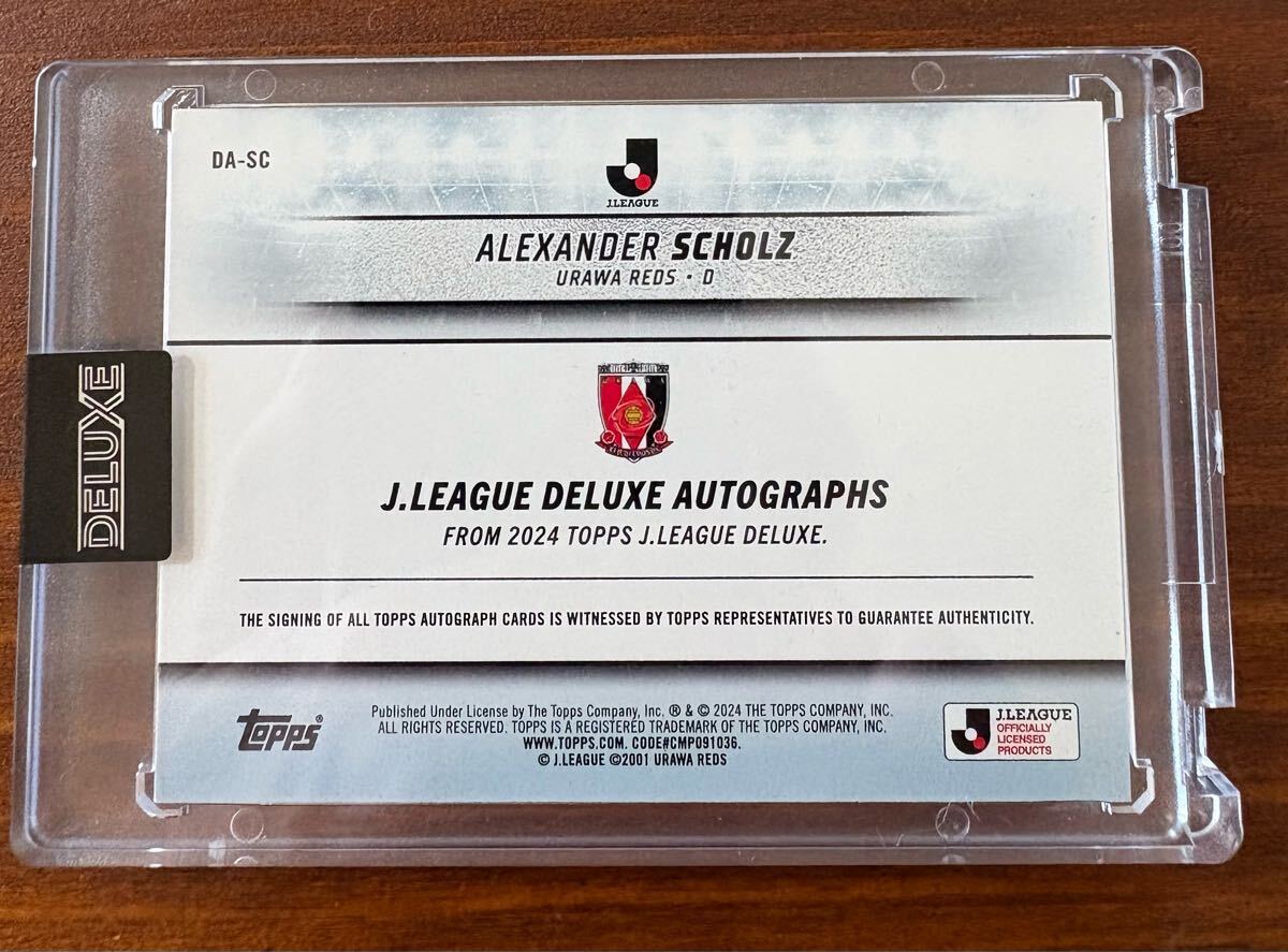 TOPPS 2024 Jリーグ Deluxe アレクサンダー ショルツ(浦和レッズ TOPPS 2024 Jリーグ Deluxe アレクサンダー ショルツ(浦和レッズ