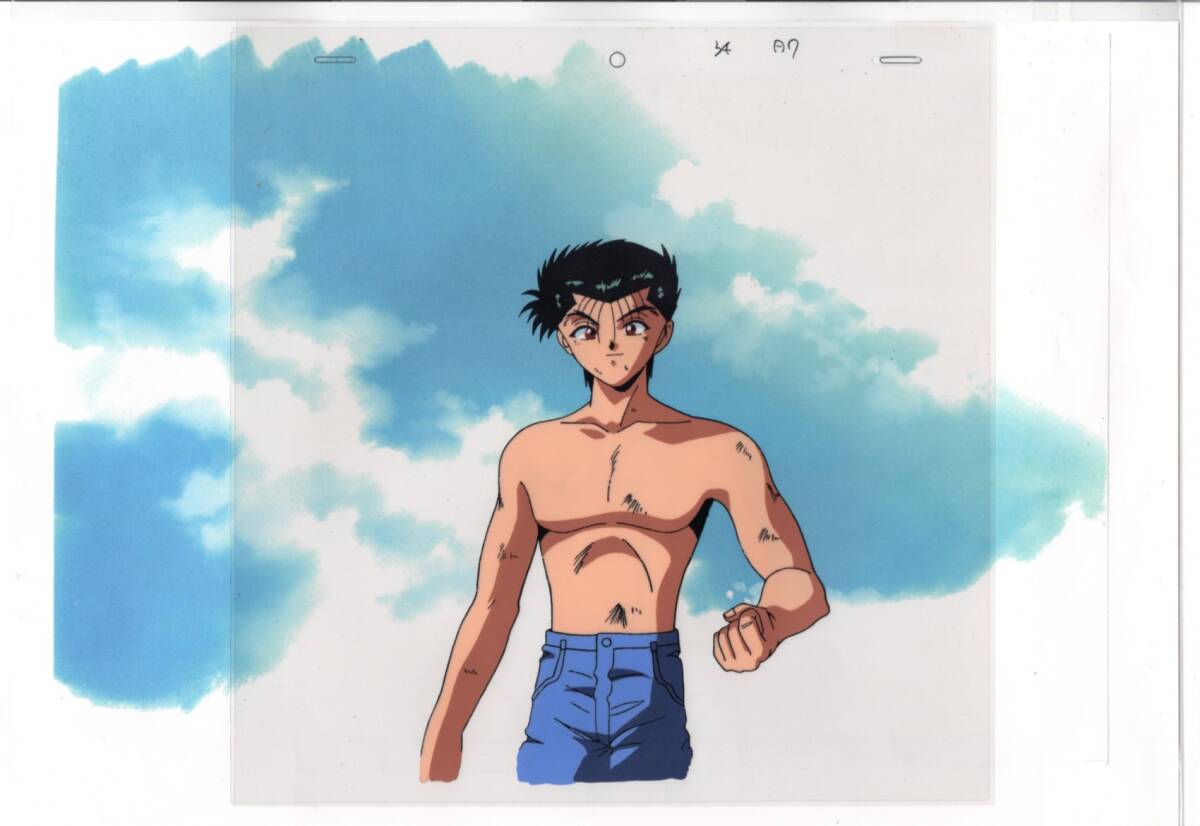 幽遊白書 大判 セル画 12 ♯ 原画 イラスト アンティーク(幽遊 幽遊白書 大判 セル画 12 ♯ 原画 イラスト アンティーク(幽遊