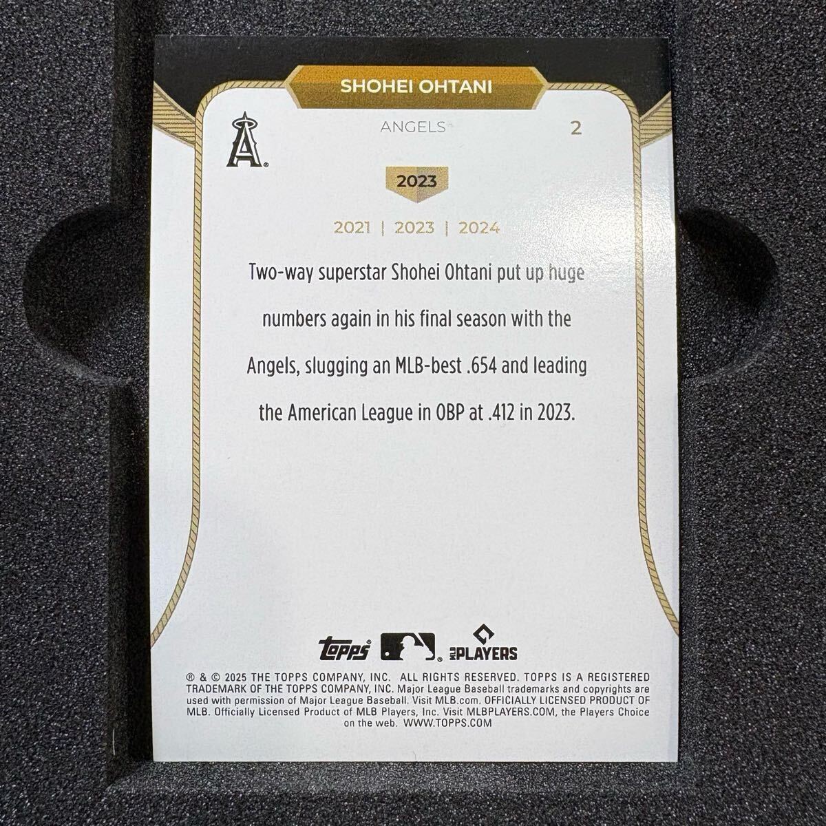 Topps MLB 2024 大谷翔平 3X MVP 2023 99枚限定 パラレル Topps MLB 2024 大谷翔平 3X MVP 2023 99枚限定 パラレル